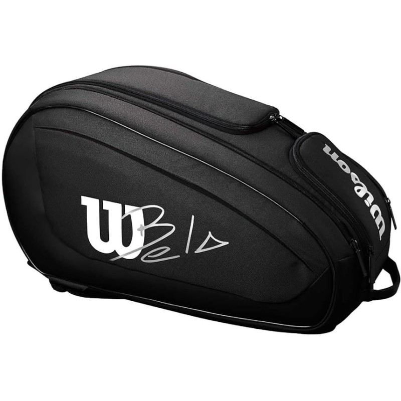 PADEL PALETERO  WILSON BELA SUPER TOUR NEGRO