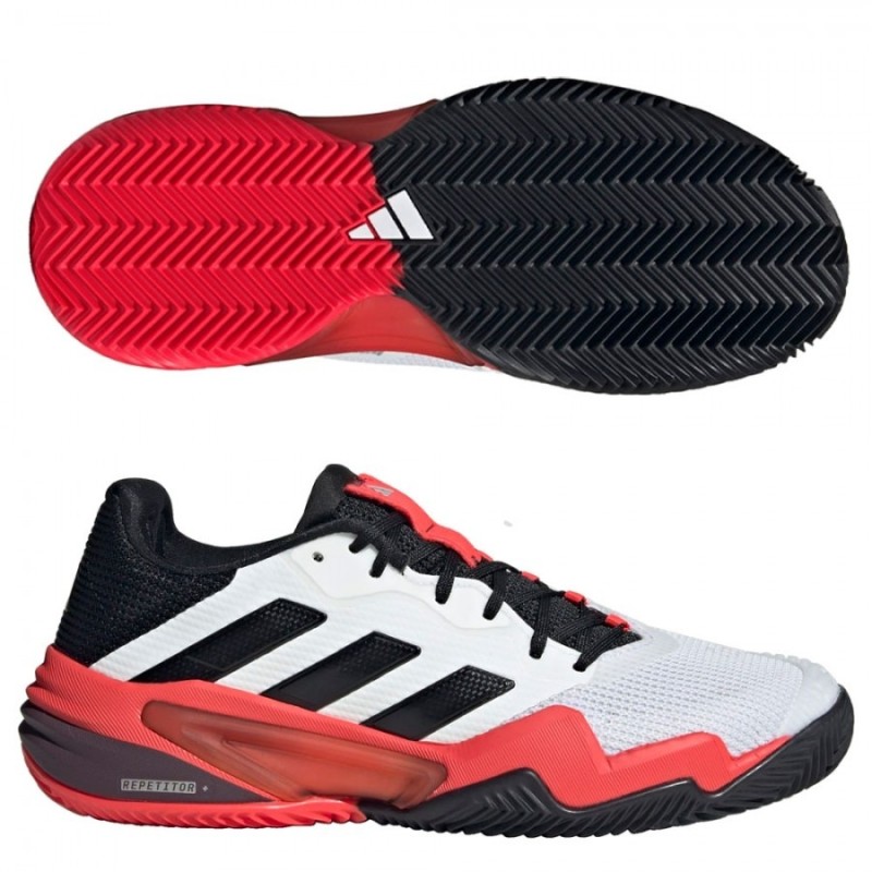 PADEL ZAPATILLAS HOMBRE  ADIDAS BARRICADE NEGAUR/CERMET/CHISPA