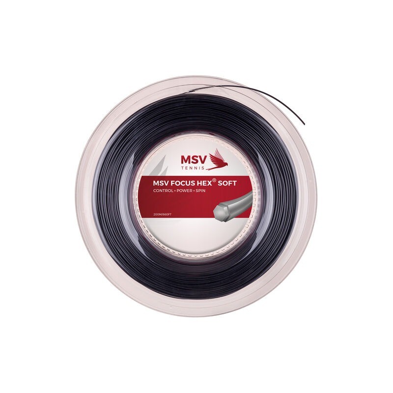 TENIS BOBINA CORDAJE  MSV FOCUS HEX 200M