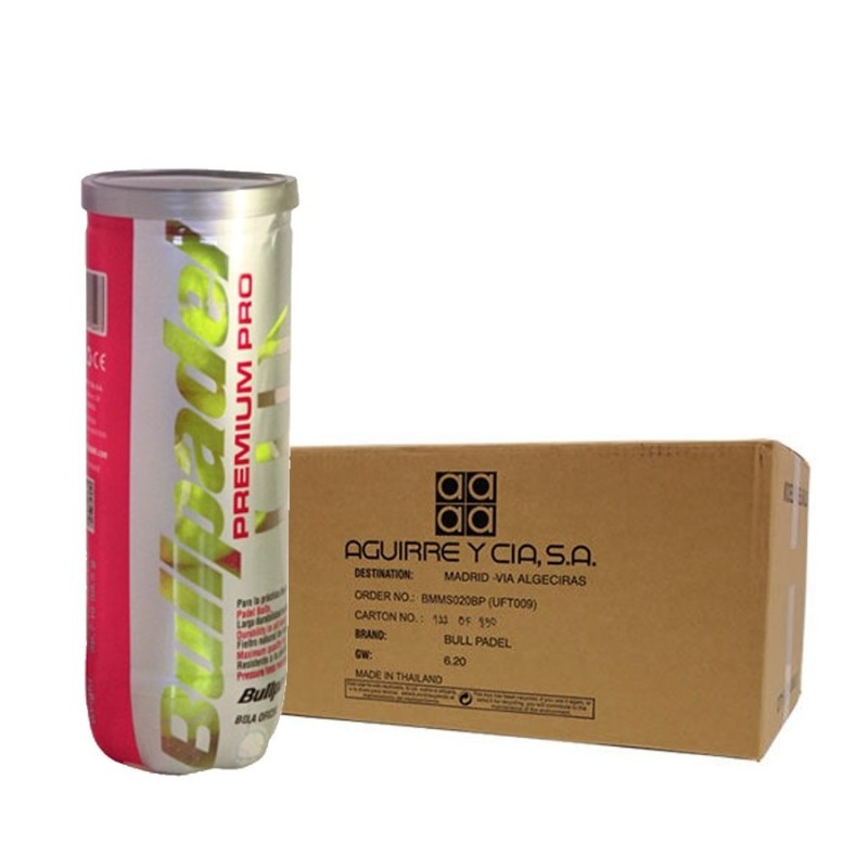 PADEL CAJA DE BOLAS  BULLPADEL PREMIUM PRO