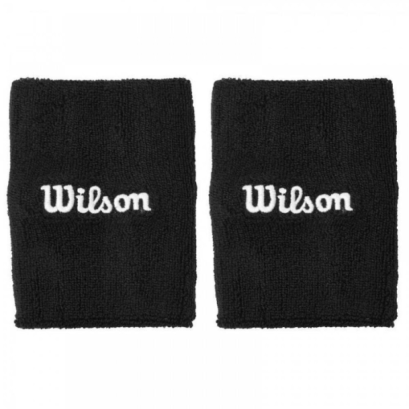 TENIS COMPLEMENTOS MUÑEQUERAS WILSON EXTRA WIDE W WRISTBAND BK OSFA