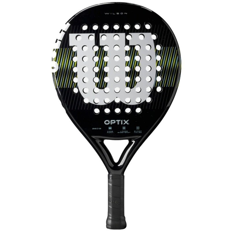 PADEL PALA DE PADEL  WILSON OPTIX V1 BLACK PADEL
