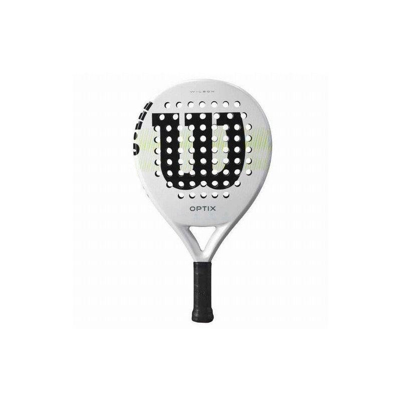 PADEL PALA DE PADEL  WILSON OPTIX V1 WHITE PADEL 2