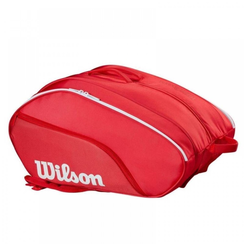 TENIS RAQUETERO GRANDE WILSON 2025 PADEL TOUR BACKPACK RED