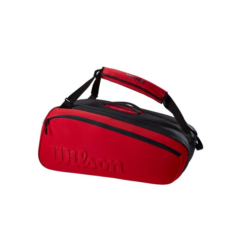 TENIS RAQUETERO GRANDE WILSON SUPER TOUR 15 PACK CLASH V2.0