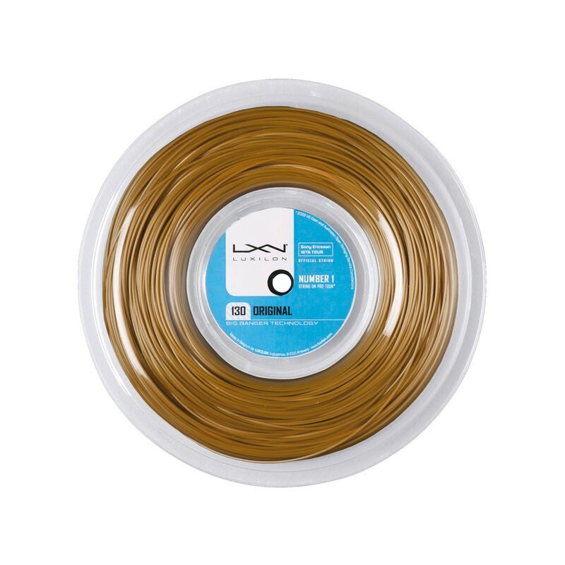 TENIS BOBINA CORDAJE  LUXILON ORIGINAL 1.30 200 M REEL