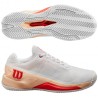 TENIS & PADEL ZAPATILLAS MUJER  WILSON RUSH PRO 4.0 W CLAY WH/PE